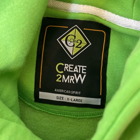 NWT Create 2mrw Money Lock Mens Hoodie - Picture 3 of 7